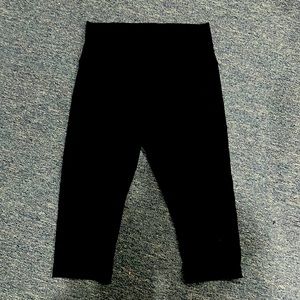Wunder under high waisted cropped lululemon